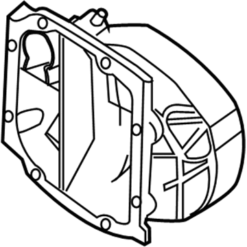 BMW 525i Differential Cover - 33117516280