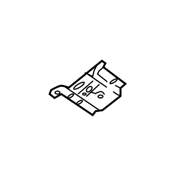 BMW 41007493992 CONNECTOR, WINDSHIELD COWL,L