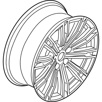 2021 BMW M340i Alloy Wheels - 36118089890