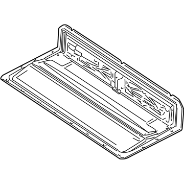 BMW 54318232763 Folding Top Compartment