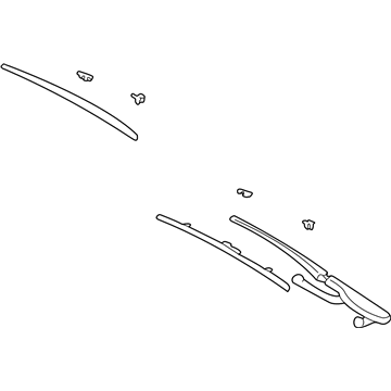 1997 BMW 528i Wiper Arm - 61619449966