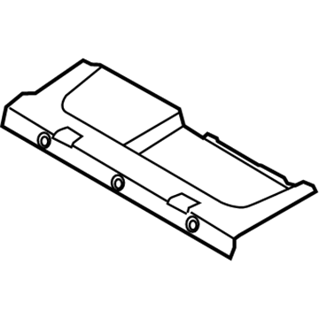 BMW 51477294990 Storage Tray, Luggage Compartment. Floor, Front