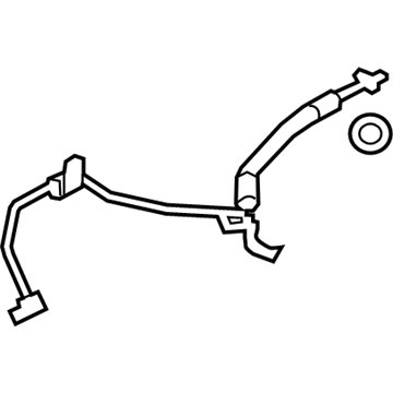 BMW 535d Power Steering Hose - 32416796372