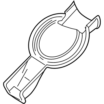 BMW 61358371931 Bottom Part Of Cable Guide