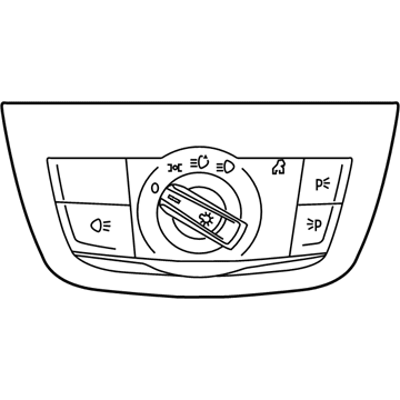 2021 BMW X4 Headlight Switch - 61319472964