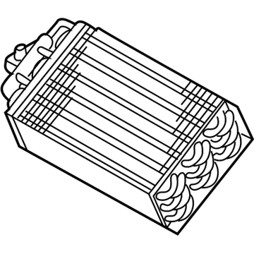 BMW Z3 A/C Evaporator Core - 64518398840