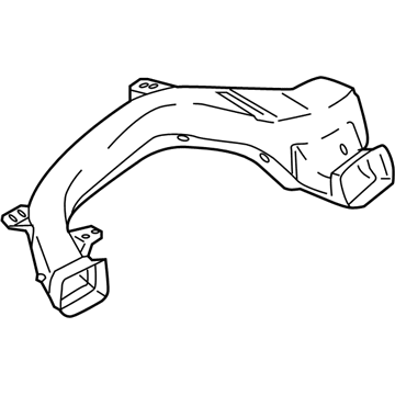 BMW 64229871576 COLD AIR DUCT LEFT