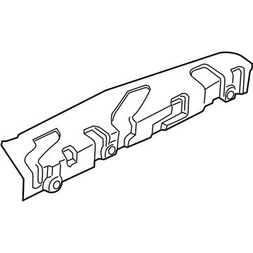 BMW 328i xDrive Exhaust Heat Shield - 11657620956