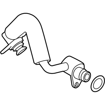 BMW 11537588936 Coolant Return Pipe