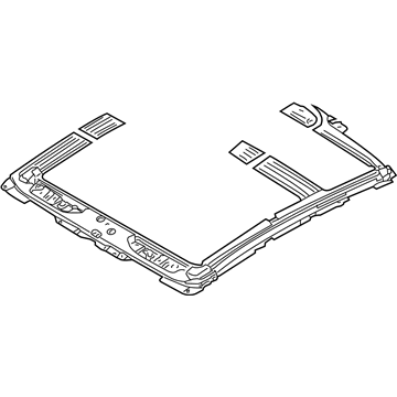 BMW 54107078217 Sliding Roof Frame