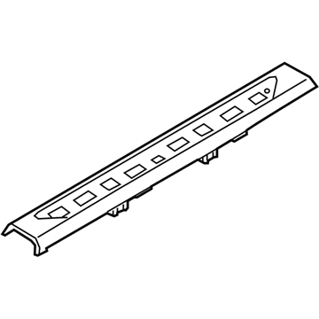 BMW 51477479936 Cover Strip, Entrance Front