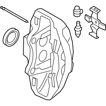 BMW i7 Brake Caliper - 34108846927