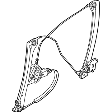 BMW 51337008626 Front Right Window Regulator