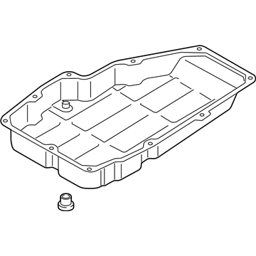 2011 BMW X6 Transmission Pan - 24117595893