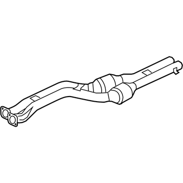 2010 BMW X3 Exhaust Pipe - 18303428033