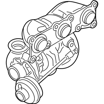 BMW 740i Turbocharger - 11657649296