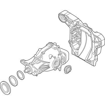 2024 BMW M440i xDrive Gran Coupe Differential - 33109844104