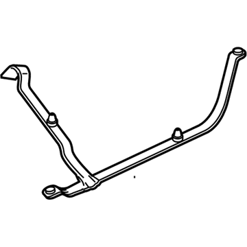 BMW X3 M Fuel Tank Strap - 16117404150