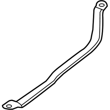 BMW 330i Fuel Tank Strap - 16117260945