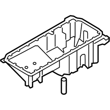 BMW 11137796325 Engine Oil Pan