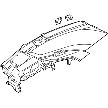 BMW 51459309380 Instrument Panel, Upper Part