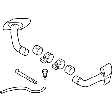 2009 BMW X6 Tail Pipe - 18302154632