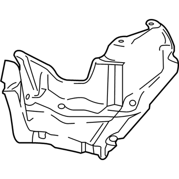 BMW 51757374769 Underbody Panelling, Rear Left