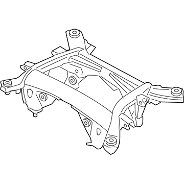 BMW 33312284090 Rear Axle Carrier