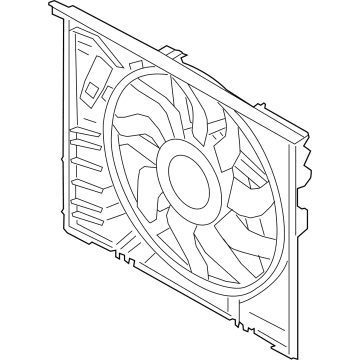 BMW i4 Cooling Fan Assembly - 17429886712