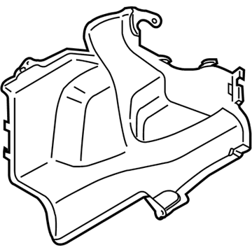 BMW 51473448390 Trunk Trim Panel, Right