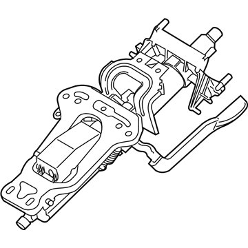 BMW 32306891198 STEERING COLUMN ASSEMBLY