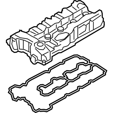 BMW 11128648125 Cylinder Head Cover