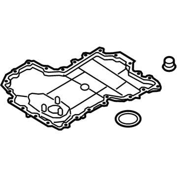 BMW 550i GT Oil Pan - 11137570691