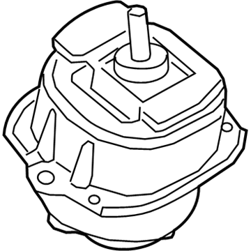 2009 BMW X6 Motor And Transmission Mount - 22116780653