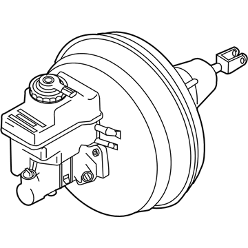 2004 BMW 530i Brake Booster - 34336784972