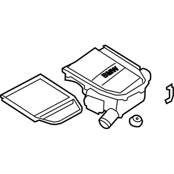 BMW 335is Air Filter Box - 13717556547
