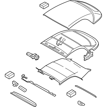 BMW 54347180135 Folding Top, Eh