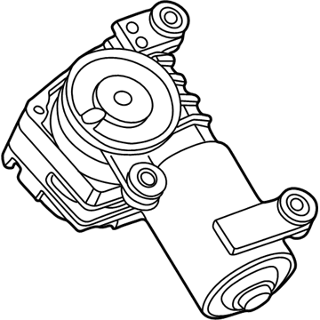 2002 BMW 540i Wiper Motor - 61628361640