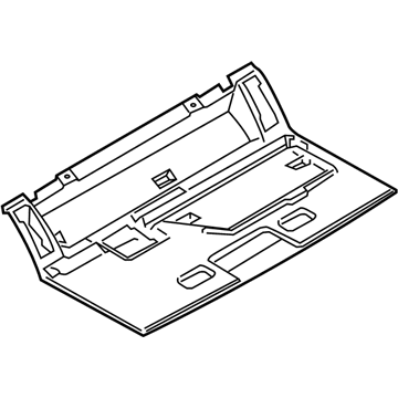 BMW 51477376494 TRIM PANEL, TRUNK FLOOR