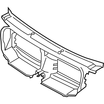 BMW 51642990178 Air Guidance, Top Front