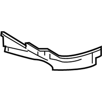 BMW 51127042125 Heat Insulation, Cross Rear Left