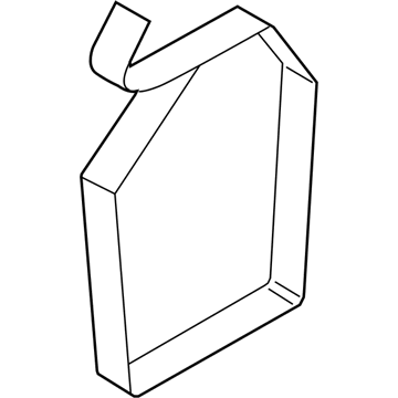 BMW 71106850350 Hook And Loop Fastener