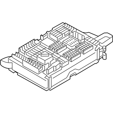 BMW 61146931687 Power Distribution Box, Rear