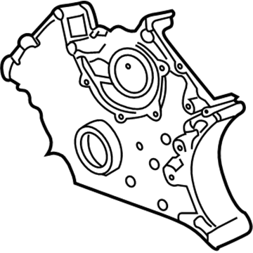 2003 BMW 745i Timing Cover - 11147533686