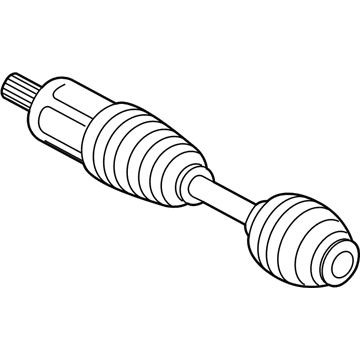 2015 BMW 535d xDrive Axle Shaft - 31607618681