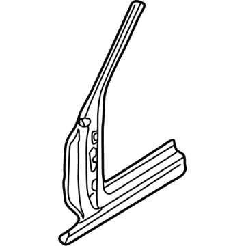 BMW 41218228227 Column A Exterior, Left