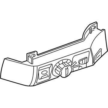 BMW 760Li Headlight Switch - 61316918848