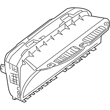 BMW 65826960098 Exchange-Control Display