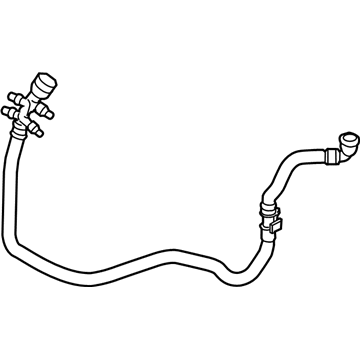 2017 BMW X5 Coolant Reservoir Hose - 17128514220