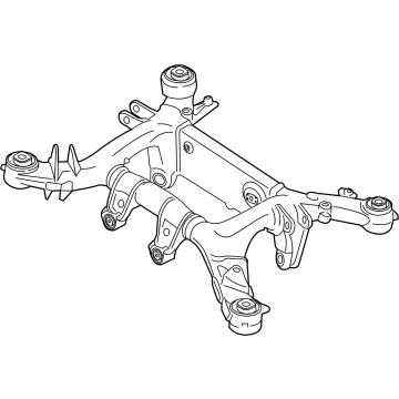 BMW 740i Axle Beam - 33316898656